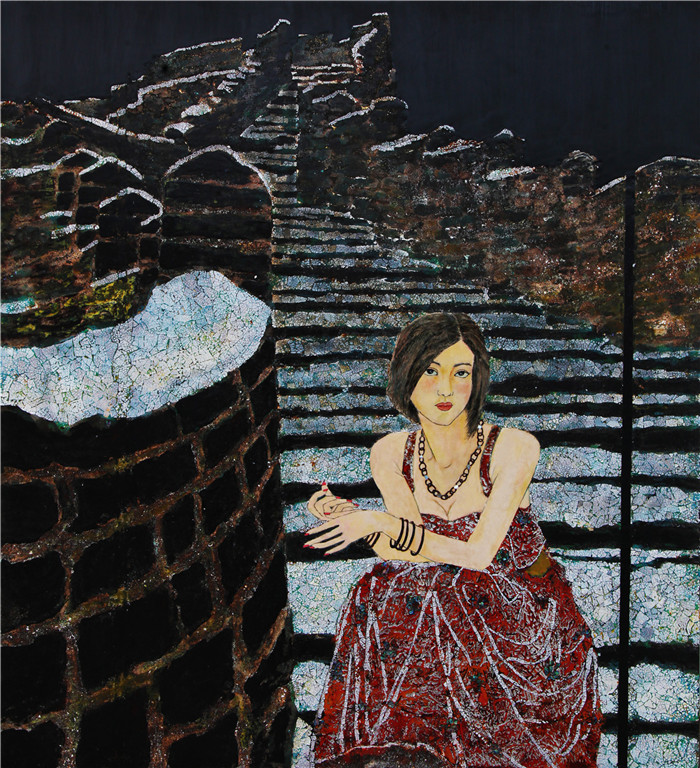 刘亢 《岁月》100X90CM.jpg