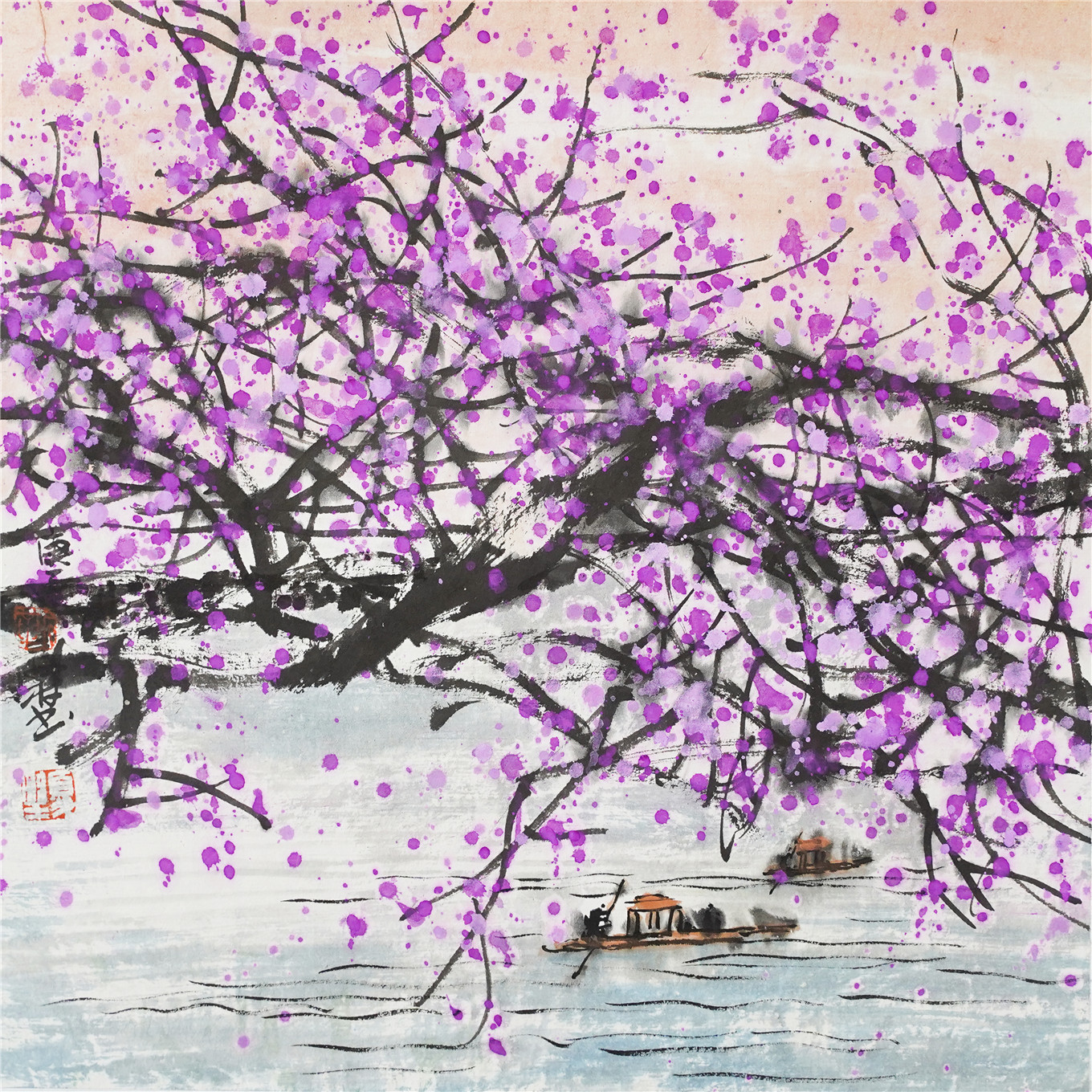 5、《春意盎然》34x34cm.jpg