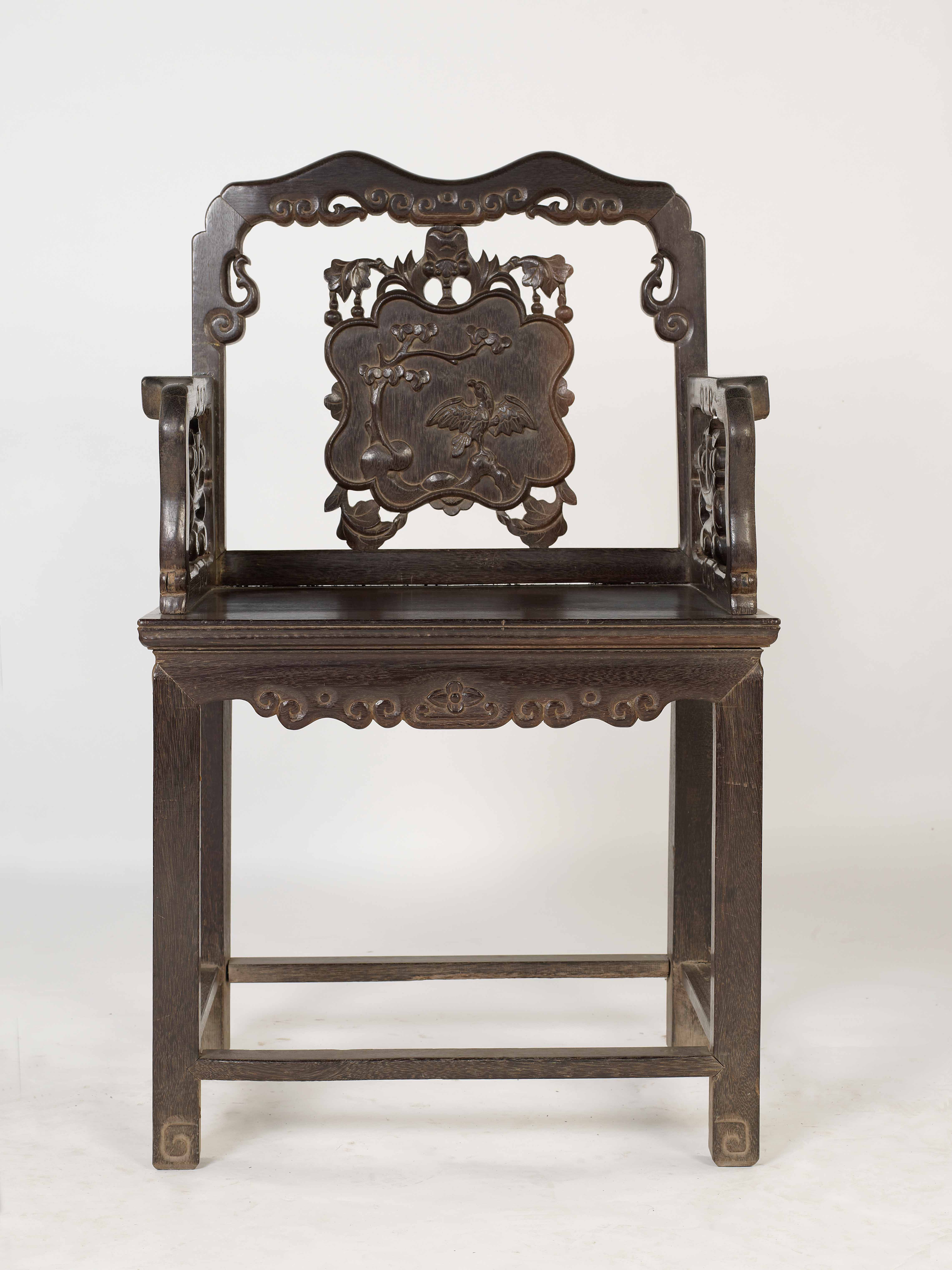 清坤甸木扶手椅-2