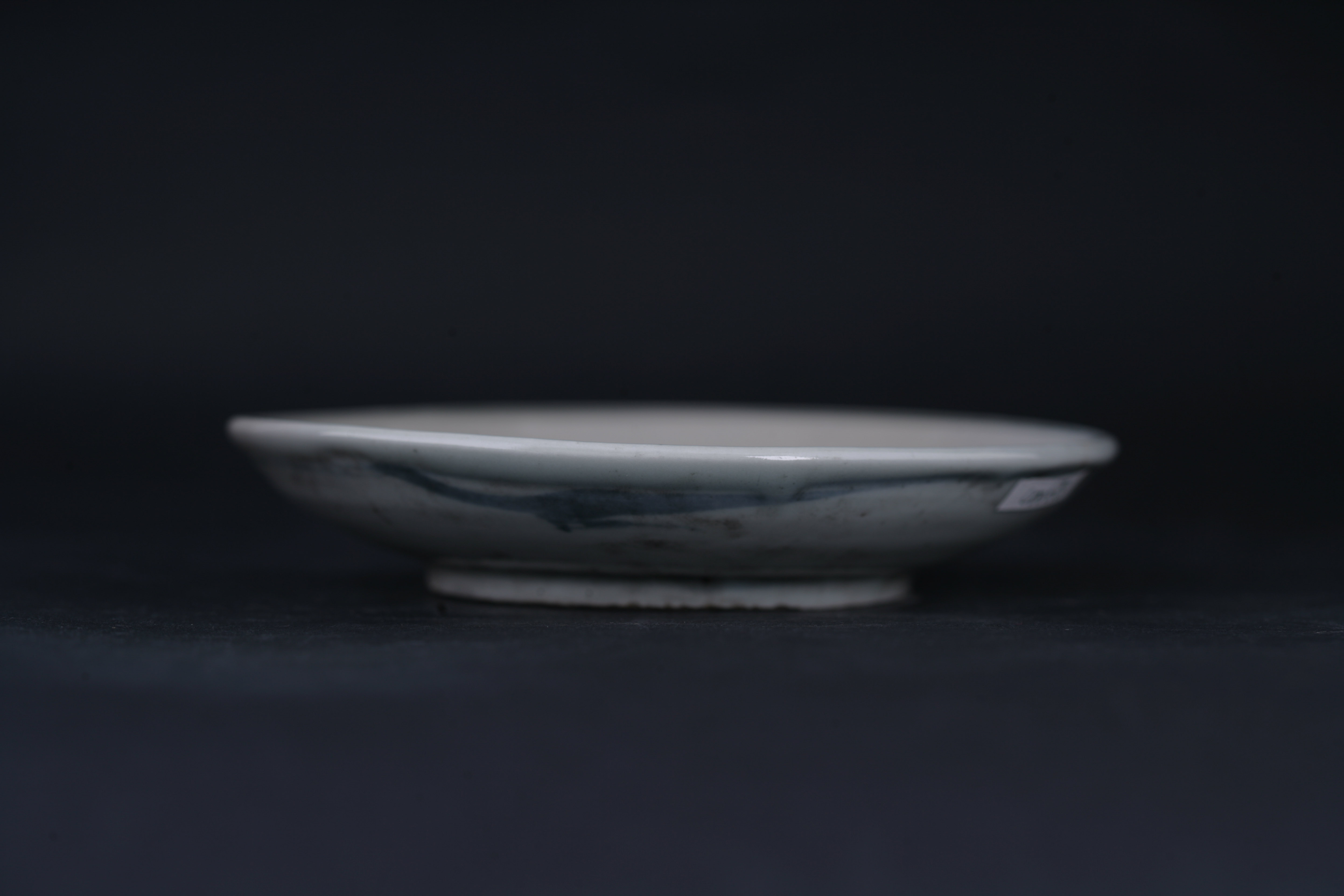 清青花芭蕉纹盘-20