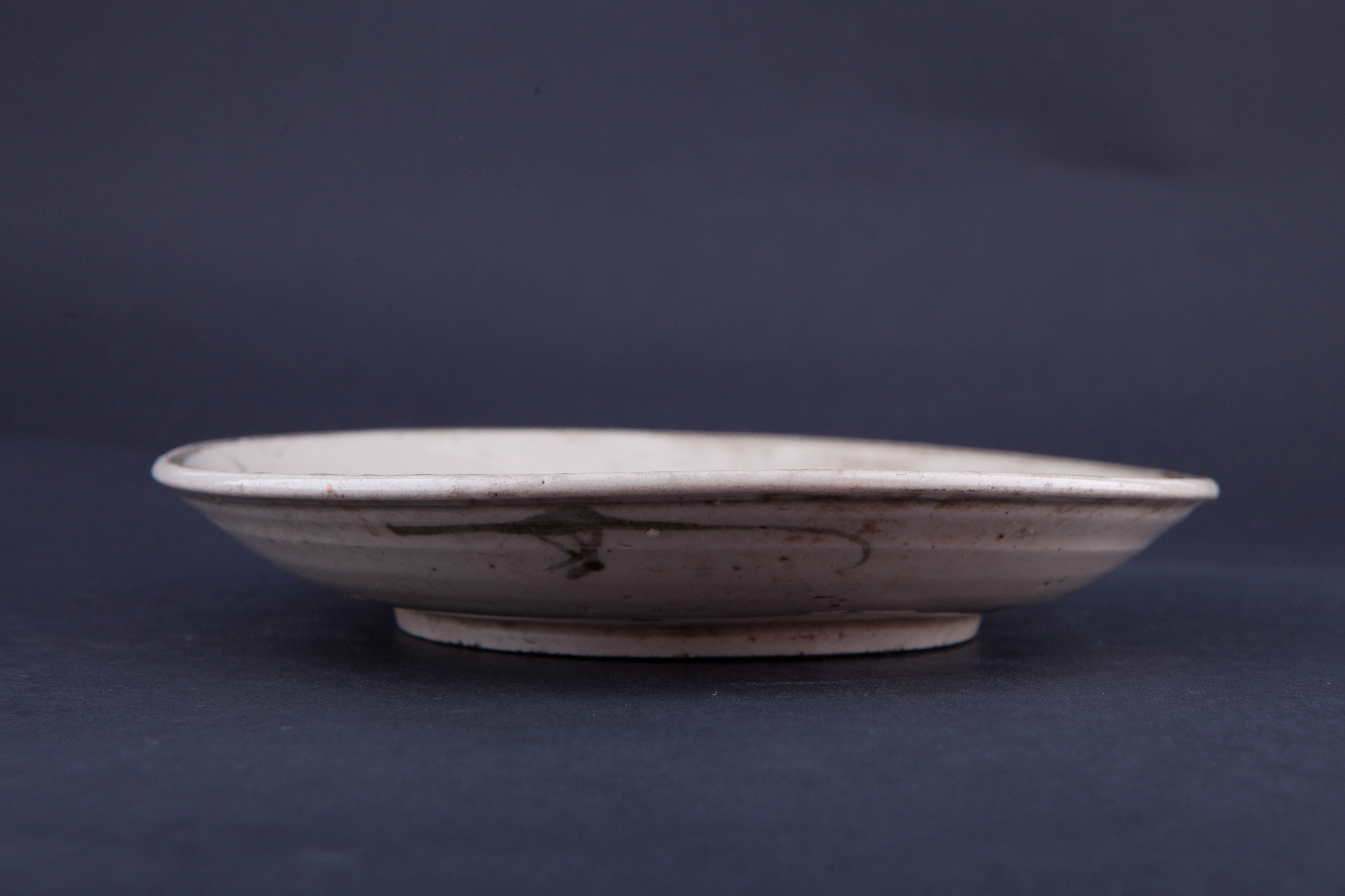 清青花花卉纹盘-14