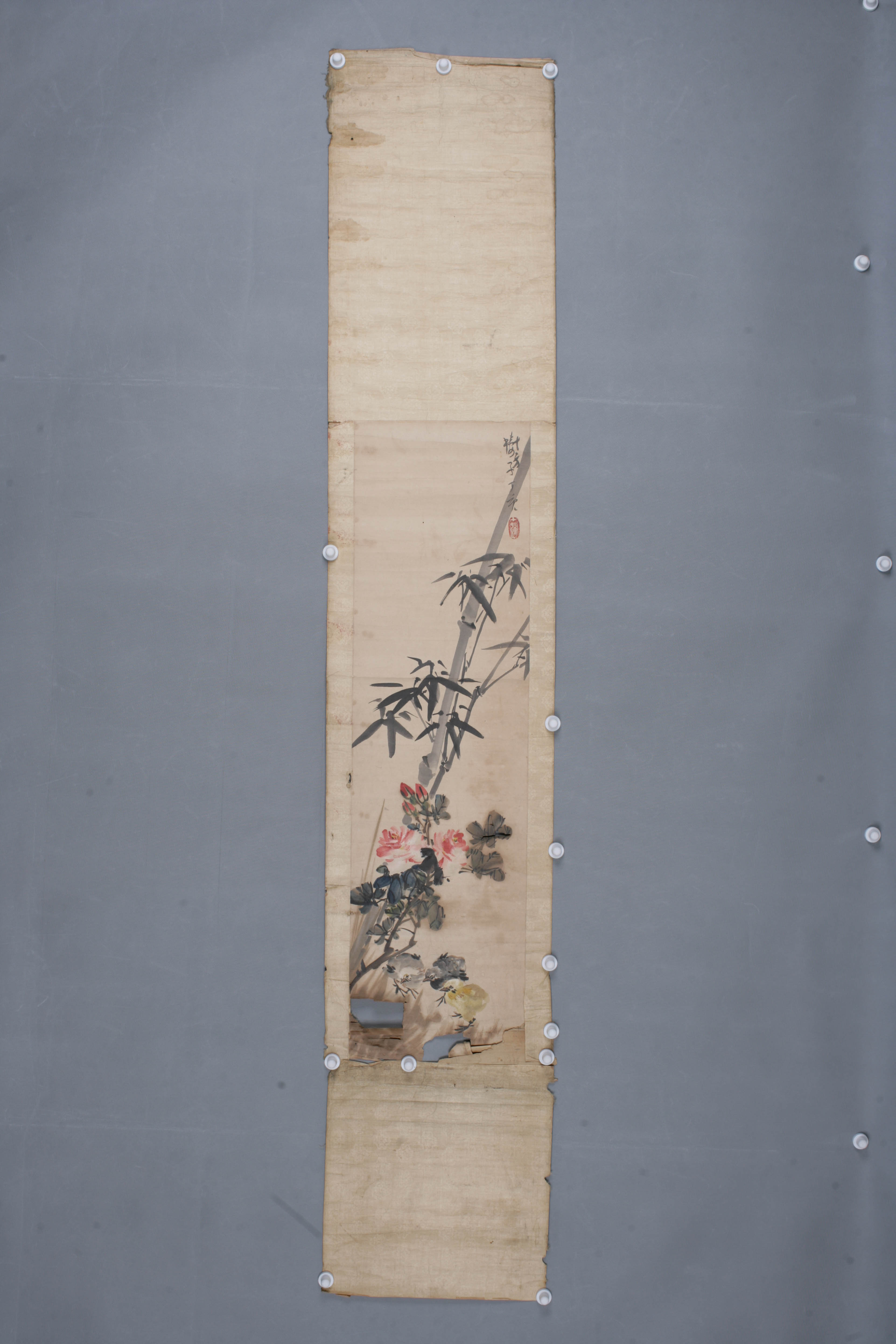 中华人民共和国方子花鸟图