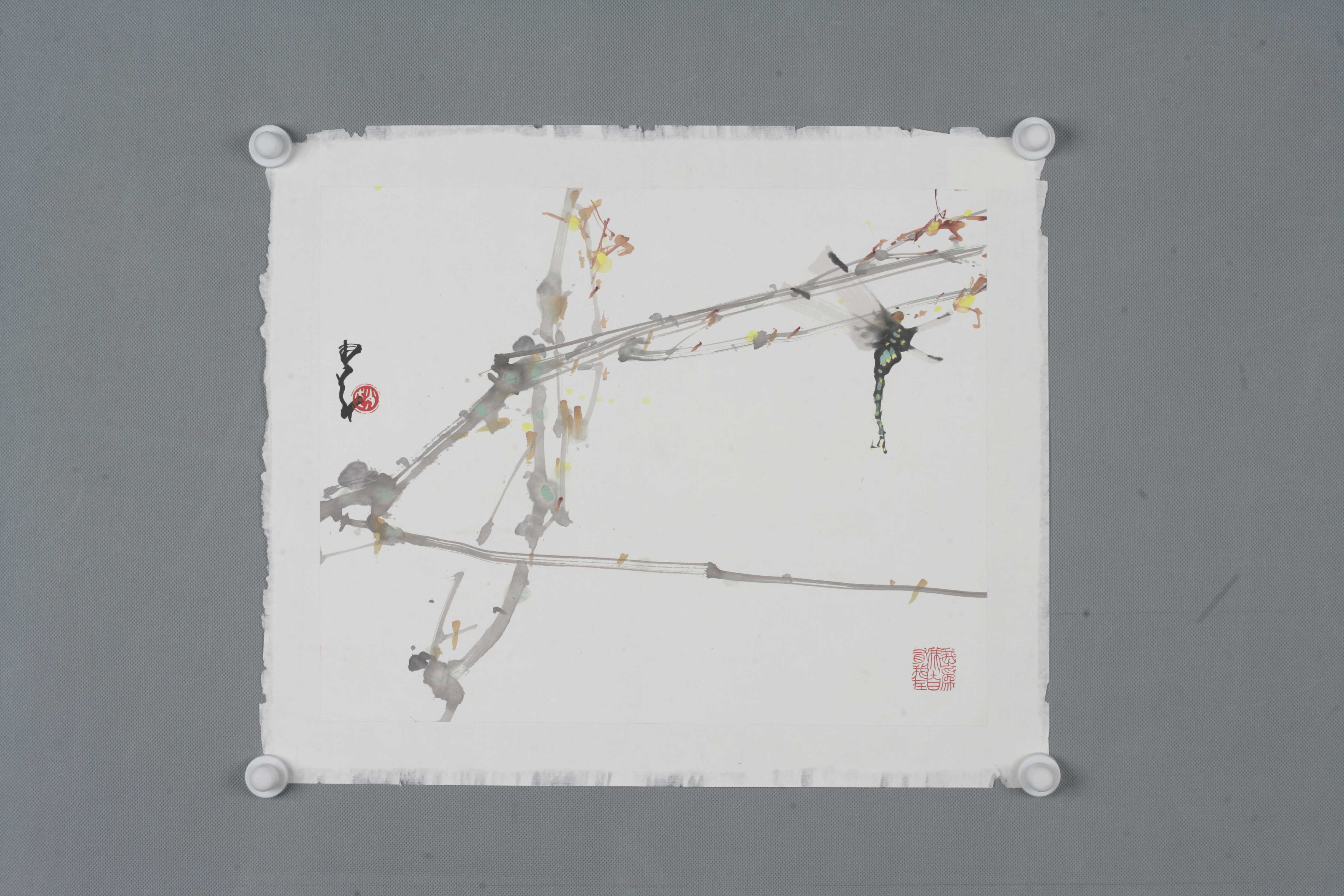 中华人民共和国赵少昂花鸟图-5