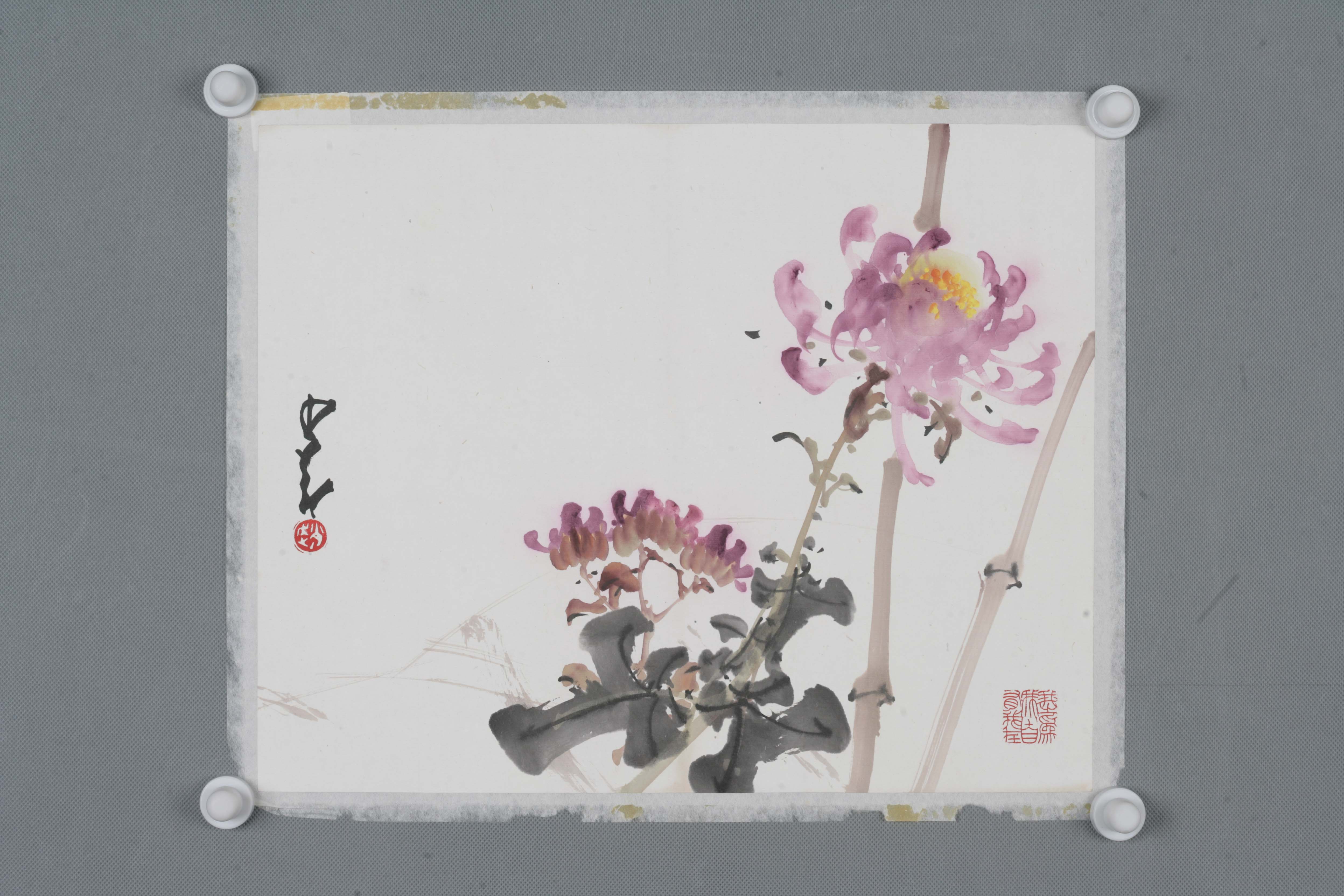 中华人民共和国赵少昂花鸟图-16